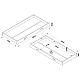 Drawer for children's bed MY HOUSE 90 x 200