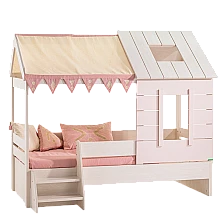Children's bed house PINK HOUSE - 90 x 200