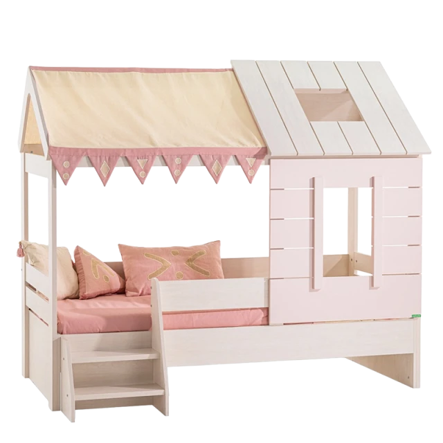 Children's bed house PINK HOUSE - 90 x 200