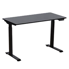 Ergonomic height-adjustable desk Carmen CR-119 - black