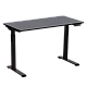 Ergonomic height-adjustable desk Carmen CR-119 - black