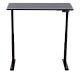 Ergonomic height-adjustable desk Carmen CR-119 - black