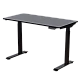 Ergonomic height-adjustable desk Carmen CR-119 - black