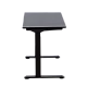 Ergonomic height-adjustable desk Carmen CR-119 - black