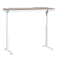 Ergonomic adjustable desk Carmen CR-118 E - beech-white