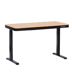 Ergonomic adjustable desk Carmen CR-118 E - beech-black