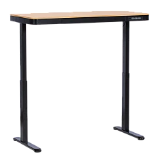 Ergonomic adjustable desk Carmen CR-118 E - beech-black