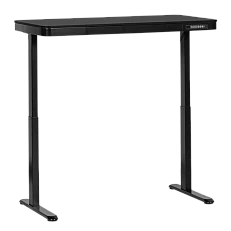 Ergonomic adjustable desk Carmen CR-118 E - black