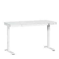 Ergonomic adjustable desk Carmen CR-118 E - white