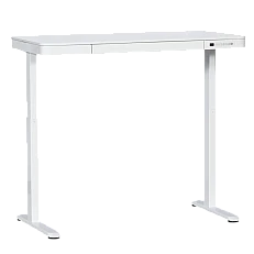 Ergonomic adjustable desk Carmen CR-118 E - white