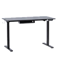 Ергономично регулируемо бюро Carmen CR- 4824 - черен