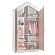 Двукрилен детски гардероб PINK HOUSE