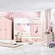 Children’s chest of drawers PINK HOUSE