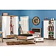 Three-wing wardrobe NATURA