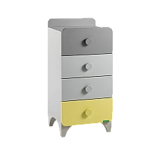 Children's chest of drawers with 4 drawers MINIA