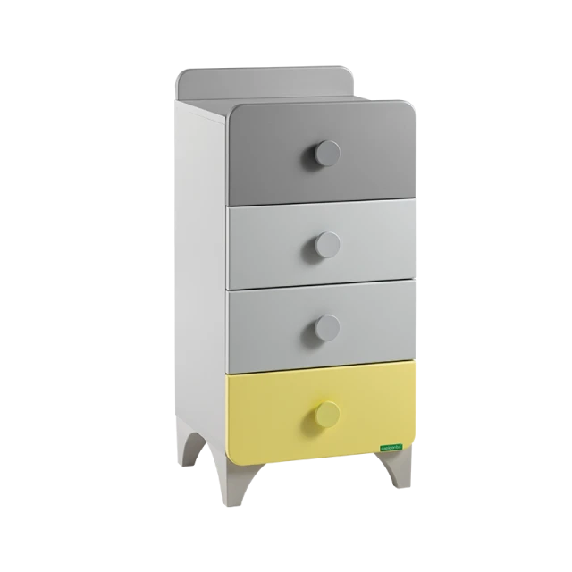 Children's chest of drawers with 4 drawers MINIA