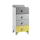 Children's chest of drawers with 4 drawers MINIA