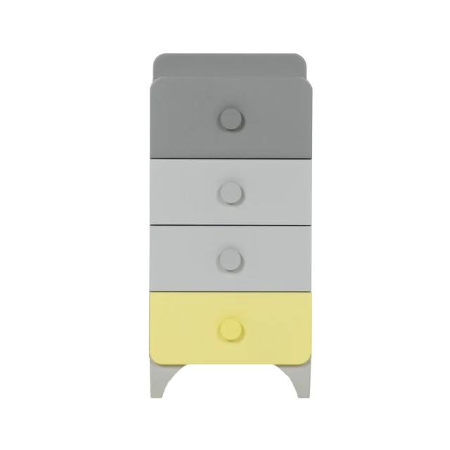 Children's chest of drawers with 4 drawers MINIA