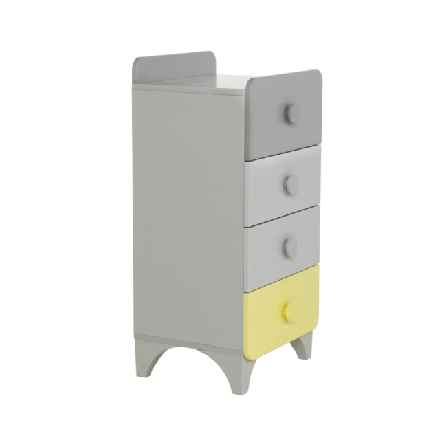 Children's chest of drawers with 4 drawers MINIA