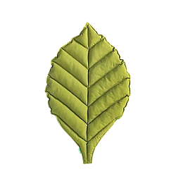 MY HOUSE leaf children's pillow - light green