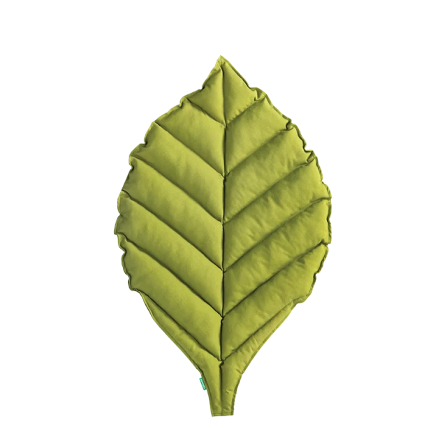 MY HOUSE leaf children’s pillow - light green