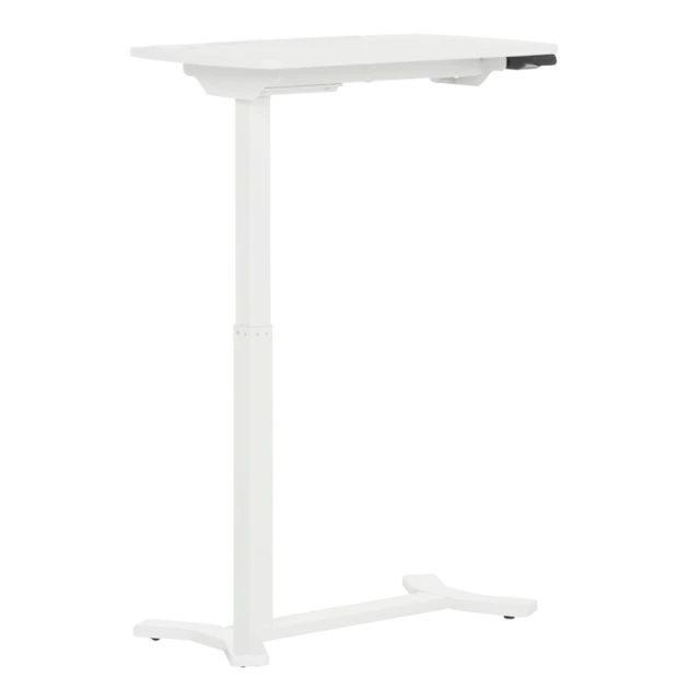 Mobile adjustable laptop table Carmen CR-025 - white
