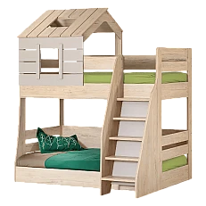 Двуетажно детско легло MY HOUSE - дясно