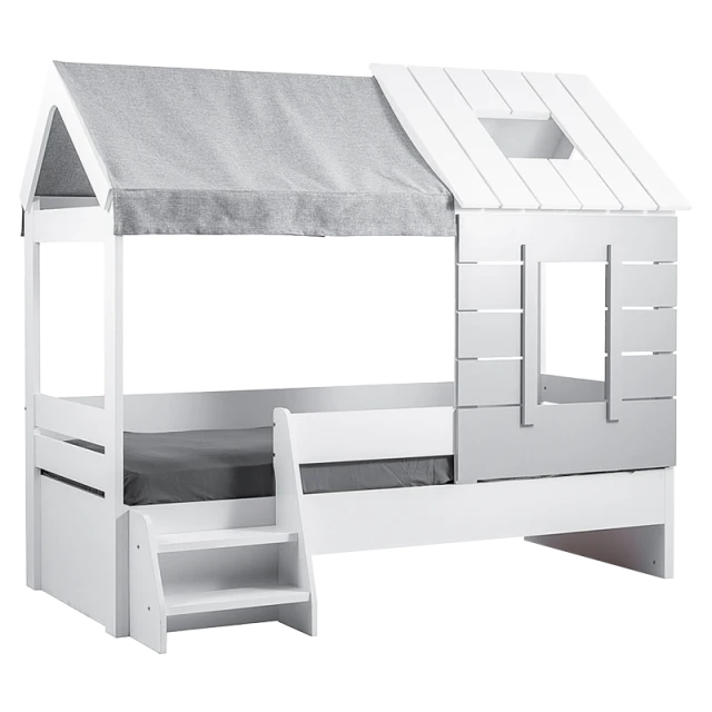 Детско легло къща WHITE HOUSE - 90 x 200