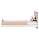 Children's bed NIL 120 x 200 - white