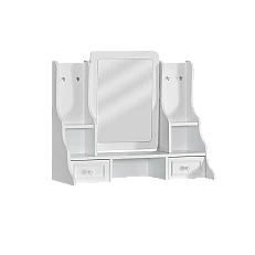 Надстройка за детски скрин NIL - бяла