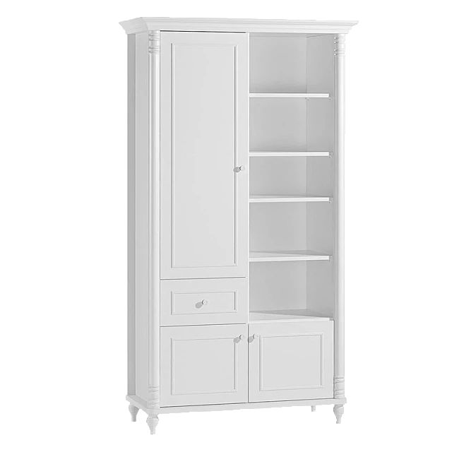 Children’s bookshelf NIL - white