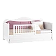NIL children's bed divider - white