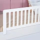 NIL children's bed divider - white