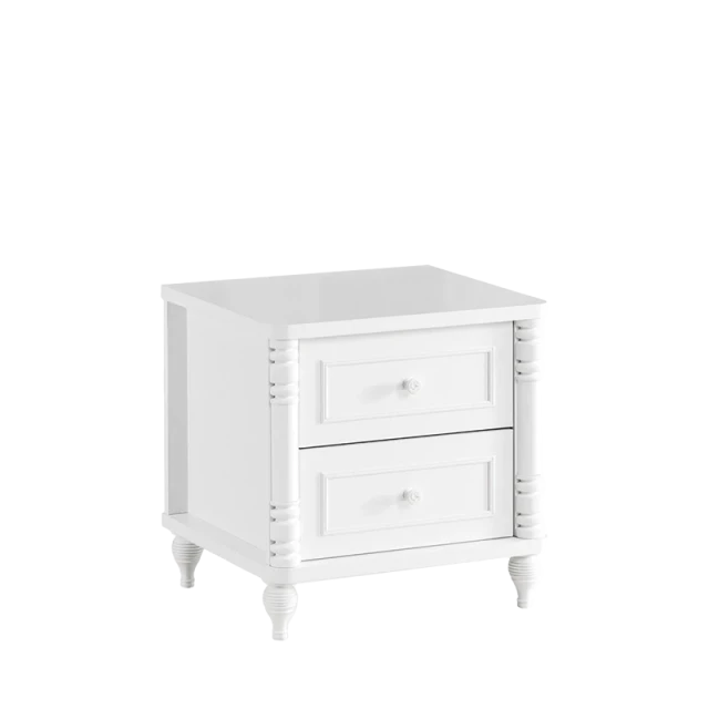 NIL bedside table - white