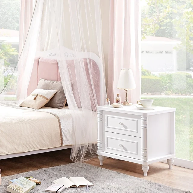NIL bedside table - white