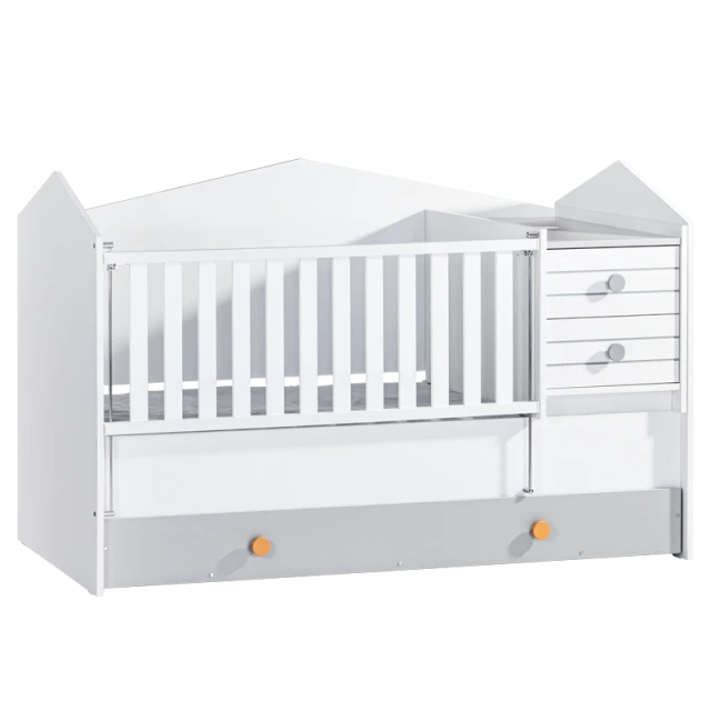 Бебешка кошара и детско легло 2в1 BIRD HOUSE 70 x 170
