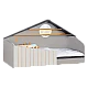 Montessori house bed BREDA 100 x 200