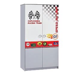 Double-door children’s wardrobe TURBO CAP 2