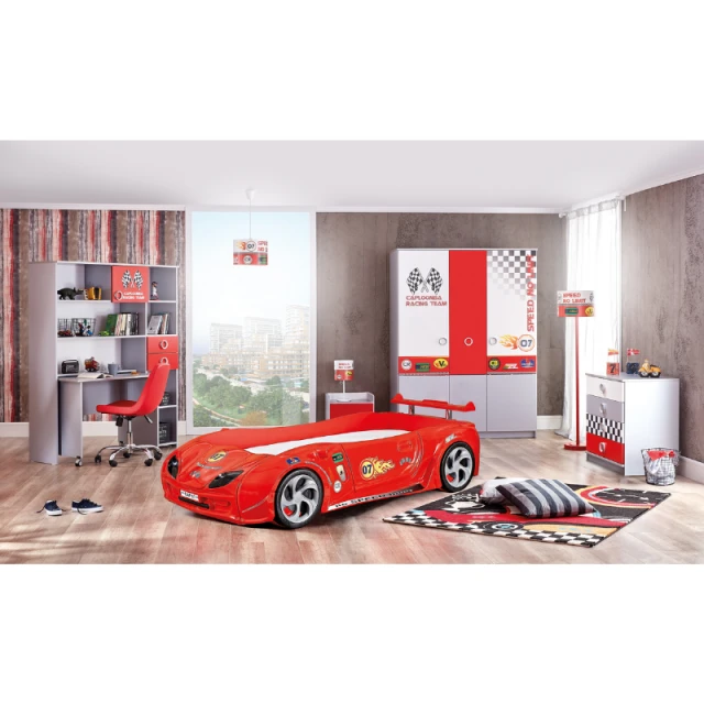 Double-door children’s wardrobe TURBO CAP 2