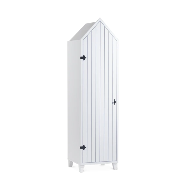 MIAMI WARDROBE LEFT SINGLE-WING - WHITE - 2349