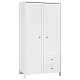 OSLO 2 DOUBLE WINGED WARDROBE - 321