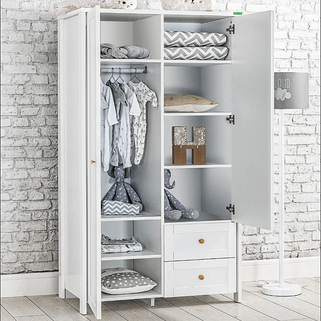 OSLO 2 DOUBLE WINGED WARDROBE - 321