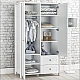 OSLO 2 DOUBLE WINGED WARDROBE - 321