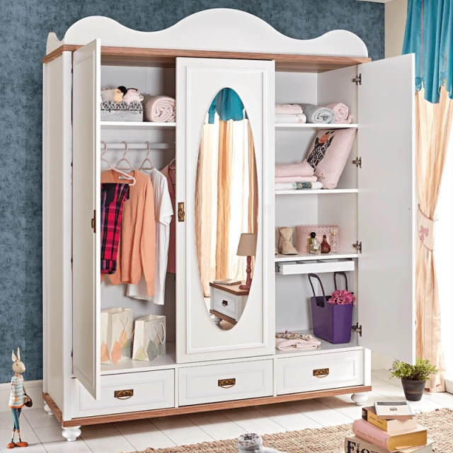 TIFFANY 3 WARDROBE TRI-CLOSET - 1388