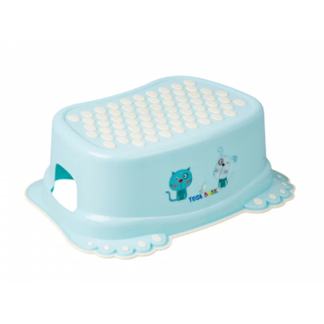 Stepping mat Dog&Cat blue