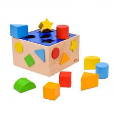 Wooden sorter with molds