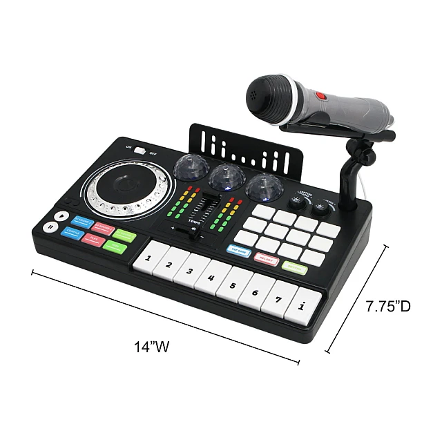 SOUNDZ DJ Console with Microphone