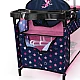 BAYER Doll Playpen with High Chair and Carousel Blue