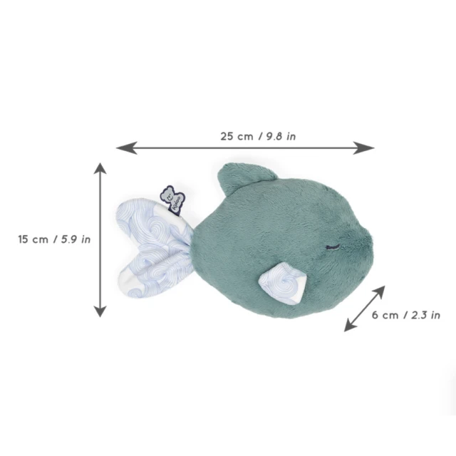 PETIT CALME fish hot water bottle