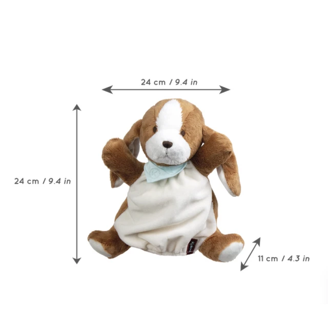 LES AMIS Dog Tiramisu doudou
